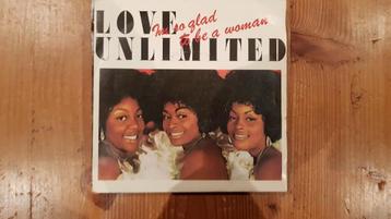 7" Love Unlimited - I'm so glad to be a woman beschikbaar voor biedingen