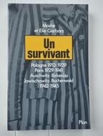 Un Survivant - Pologne 1913-1929, Paris 1929-1941, Auschwitz, Livres, Utilisé, Enlèvement ou Envoi, Deuxième Guerre mondiale, Moshé et Elie Garbarz