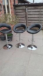 zwarte barstoelen, Huis en Inrichting, Barkrukken, Ophalen