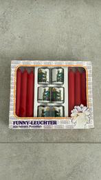 6 kaarsen met porseleinen kandelaars (10 cm), Diversen, Ophalen of Verzenden, Nieuw