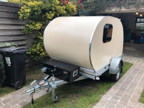 Teardrop caravan te koop, Auto diversen, Aanhangers en Bagagewagens, Zo goed als nieuw, Ophalen