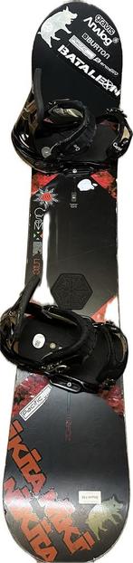 Snowboard burton custom x 158cm, Ophalen, Zo goed als nieuw, Bindingen