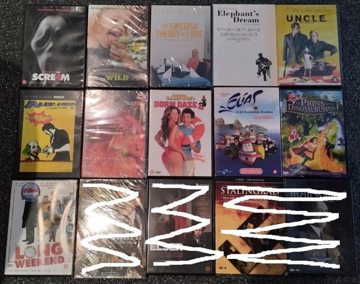DVD's om te ruilen voor andere gezochte DVD's, Cd's en Dvd's, Dvd's | Actie, Nieuw in verpakking, Actie, Ophalen of Verzenden