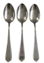 WELLNER 90 LAVINIA 560 set 3 verzilverde dinerlepels 21,3cm, Verzenden, Zo goed als nieuw