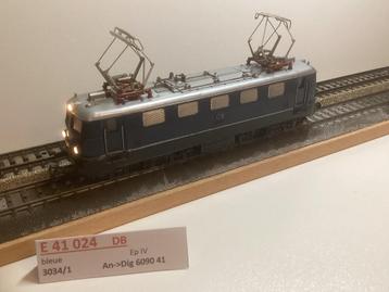 MARKLIN 3034/1 - E41 024 DB - GEDIGITALISEERD - ZONDER DOOS beschikbaar voor biedingen