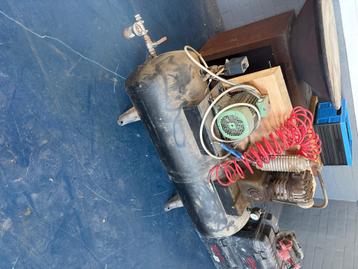 Compressor, 100 liter of meer, Ophalen, Gebruikt, 6 tot 10 bar