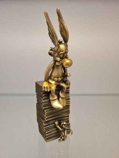 Pixi bronze - Astérix & Idéfix, la pile d'albums, Verzamelen, Stripfiguren, Nieuw, Beeldje of Figuurtje, Asterix en Obelix, Ophalen of Verzenden