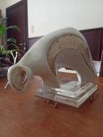 Vintage art deco design beeld stier Galos, Spanje, Antiek en Kunst, Ophalen of Verzenden