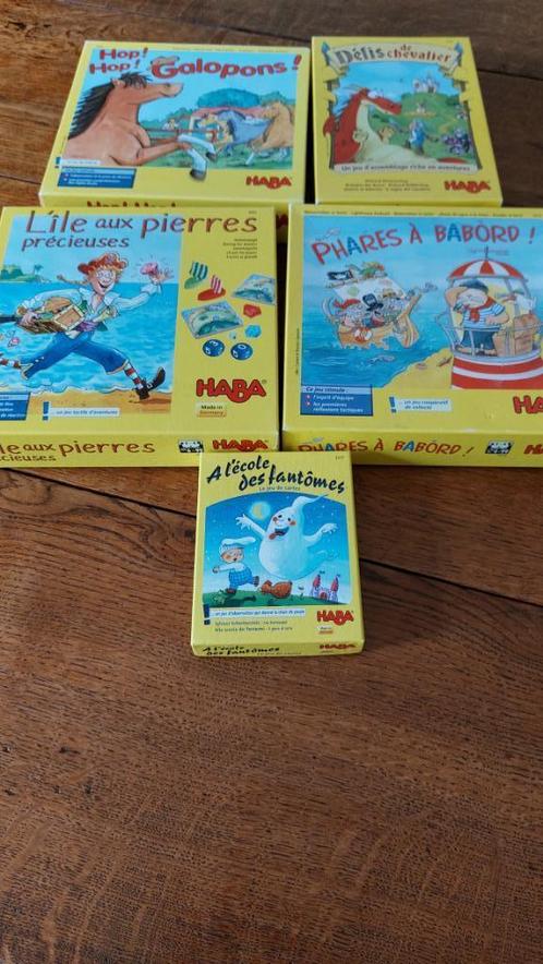 HABA-spellen, Hobby en Vrije tijd, Gezelschapsspellen | Bordspellen, Zo goed als nieuw, Ophalen of Verzenden