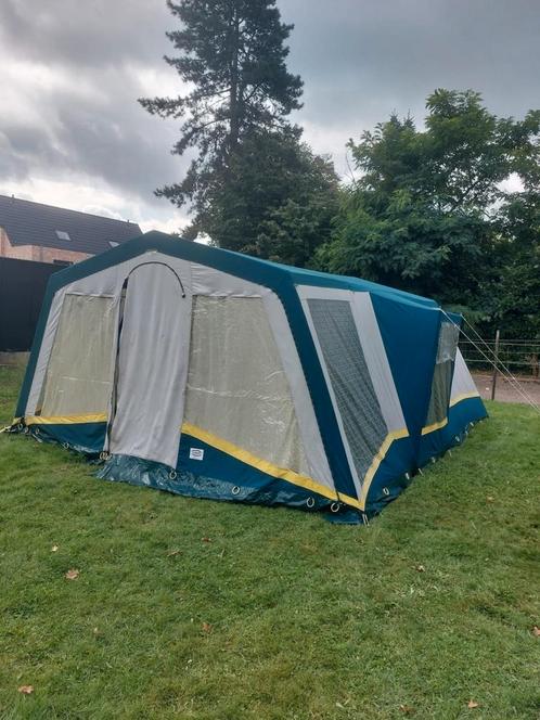 Bungalowtent 5 personen, Caravans en Kamperen, Tenten, Zo goed als nieuw, Ophalen