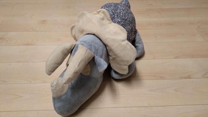 Triceratops Knuffel Max & Sax lengte 50cm, Kinderen en Baby's, Speelgoed | Knuffels en Pluche, Zo goed als nieuw, Ophalen of Verzenden