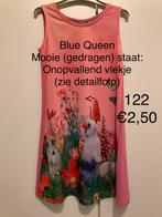 Zomerkleedje Blue Queen maat 122, Ophalen of Verzenden, Jurk of Rok