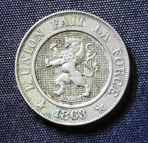10 cent 1863 Leopold I, Postzegels en Munten, Munten | België, Losse munt, Verzenden