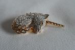 Swarovski Broche Eenhoorn, Verzamelen, Swarovski, Ophalen, Zo goed als nieuw, Sieraad of Horloge