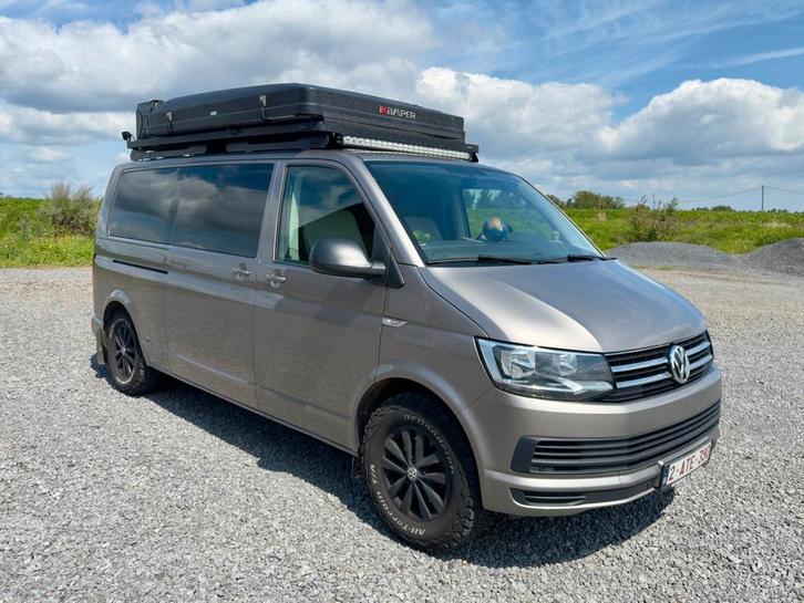 VW Caravelle utilitaire 5 places, Auto's, Volkswagen, Particulier, Transporter, Diesel, Euro 6, Handgeschakeld, Dealer onderhouden