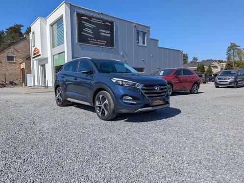 Hyundai Tucson 1.6 Premium DCT | LEER | CARPLAY | NAVI | TRE, Auto's, Hyundai, Bedrijf, Te koop, Tucson, ABS, Achteruitrijcamera