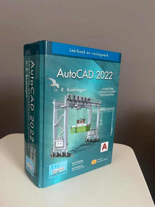 AutoCAD 2022 boek – Ronald Boeklagen, Boeken, Informatica en Computer, Zo goed als nieuw, Overige onderwerpen, Ophalen