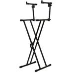 DUBBELE KEYBOARD STANDAARD, Muziek en Instrumenten, Standaarden, Ophalen of Verzenden, Nieuw, Muziekstandaard