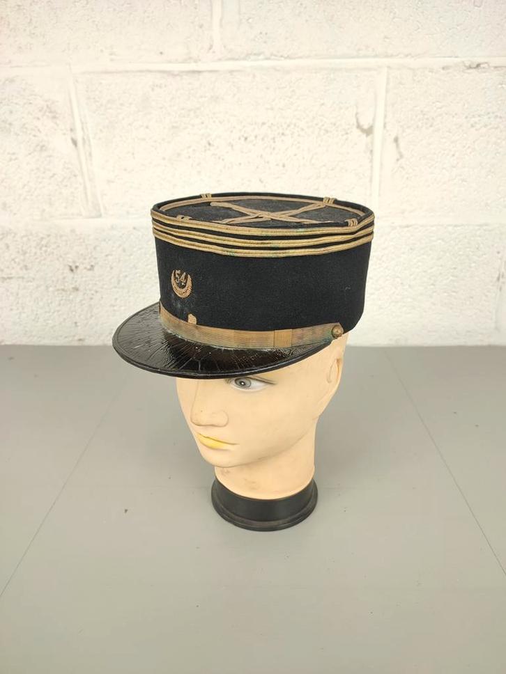 Franse kepie kapitein koloniale troepen model 1931, Verzamelen, Militaria | Algemeen, Ophalen of Verzenden