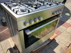 Fornuis 90 bij 60 vrijstaand Hoogte 90 pootjes verstelbaar M, Elektronische apparatuur, Fornuizen, Ophalen, Grill, Zo goed als nieuw
