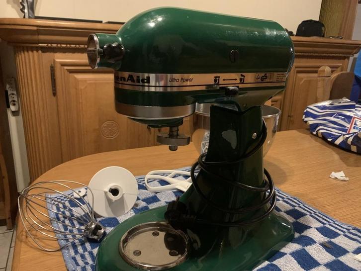 KitchenAid Modèle KSM90 couleur verte, Elektronische apparatuur, Keukenmixers, Zo goed als nieuw, Ophalen