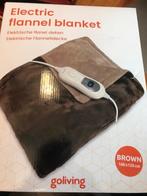 Elektrische deken, Huis en Inrichting, Ophalen, Eenpersoons, Bruin, Nieuw