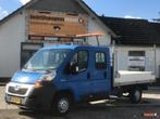 Peugeot Boxer 335 2.2 HDI 120 Euro 4 L3 DC Pick-Up Open Laad, Auto's, Centrale vergrendeling, Blauw, Bedrijf, Onderhoudsboekje
