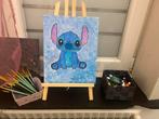 Toile peinte à la main – Stitch (Lilo & Stitch), Enlèvement ou Envoi, Neuf, Décoration
