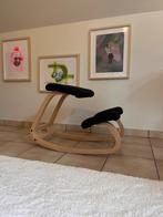 Varier Stokke Variable Balans kniestoel, Huis en Inrichting, Bureaustoelen, Ophalen, Gebruikt, Zwart, Bureaustoel