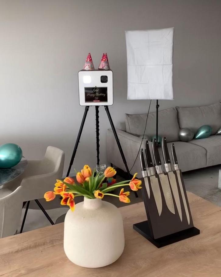 Verhuur van Photobooth, Hobby & Loisirs créatifs, Articles de fête | Location, Neuf, Enlèvement