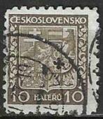 Tsjechoslowakije 1929/1931 - Yvert 253 - Wapenschild (ST), Timbres & Monnaies, Timbres | Europe | Autre, Affranchi, Envoi, Autres pays