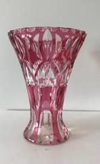 robijnronde kristallen vaas Val Saint Lambert, Antiek en Kunst, Antiek | Glaswerk en Kristal, Ophalen