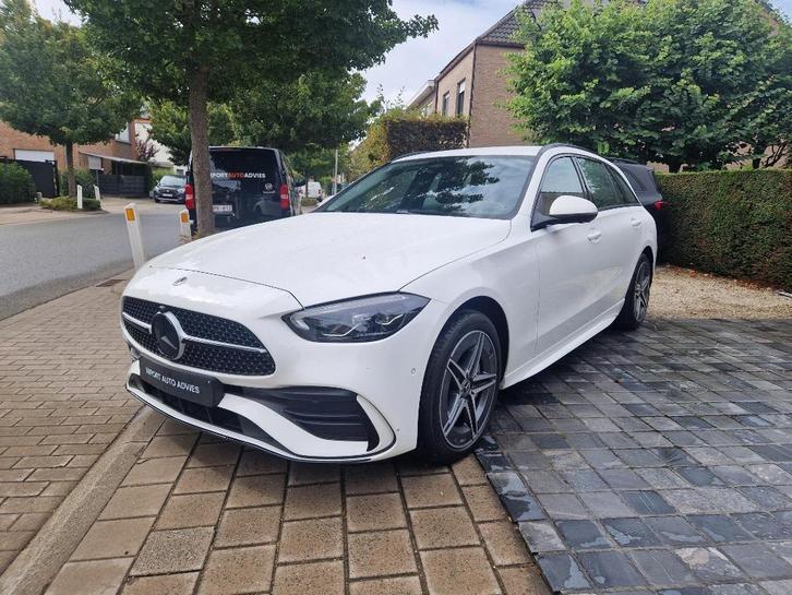 MERCEDES C300de T AMG-line 11gCO zuinig rijden, Auto's, Mercedes-Benz, Bedrijf, C-Klasse, 360° camera, ABS, Achteruitrijcamera