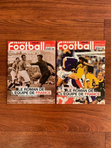 Lot x2 FRANCE FOOT magazines „The French Team Novel” beschikbaar voor biedingen