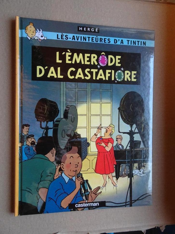 BD Tintin - Les Bijoux de la Castafiore (in Luik), Verzamelen, Stripfiguren, Zo goed als nieuw, Boek of Spel, Kuifje, Ophalen of Verzenden