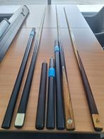 Snooker cue collectie John Paris - Craftsman - BCE, Sport en Fitness, Biljarten en Poolen, Ophalen, Zo goed als nieuw, Snookertafel