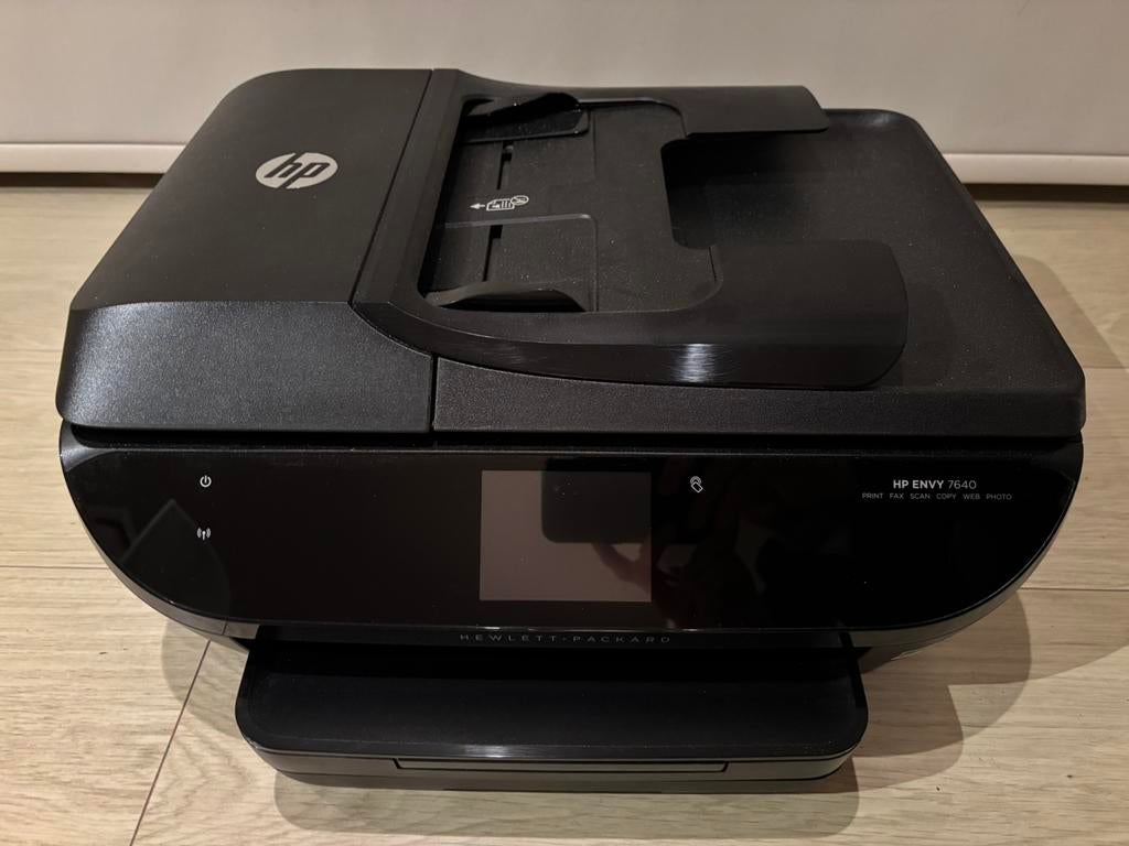 All In One inktjetprinter HP ENVY 7640, Sans fil, All-in-one, Comme neuf, Copier