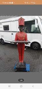 Vintage jaren 70 xl houten vintage butler beeld, Ophalen