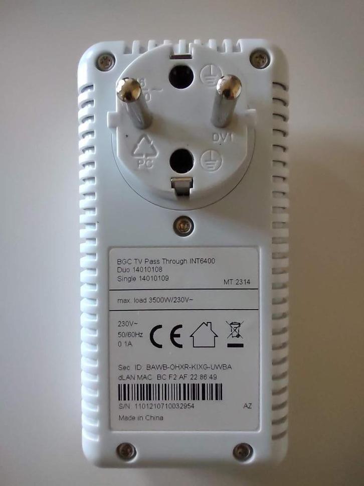 Drie Powerline Proximus (PLC)-adaptors, Computers en Software, Powerlines, Zo goed als nieuw, Ophalen