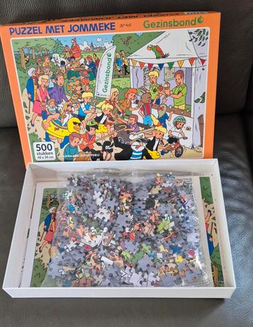 Puzzel Jommeke 500 stukken/ gezinsbond/2023 beschikbaar voor biedingen