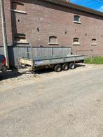 Plateau Ifor Williams 480 x 225cm - 3500kg, Auto diversen, Aanhangers en Bagagewagens, Ophalen, Gebruikt