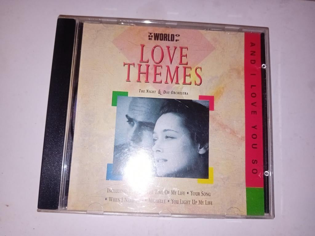 cd love themes, Cd's en Dvd's, Cd's | Verzamelalbums, Verzenden, Zo goed als nieuw, Filmmuziek en Soundtracks
