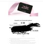 Cadeaubon Hunkemöller 50 euro, Tickets en Kaartjes, Kortingen en Cadeaubonnen, Cadeaubon