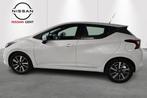 NISSAN MICRA GPS + CAMERA + SENSOREN, Voorwielaandrijving, Stof, Gebruikt, Zwart