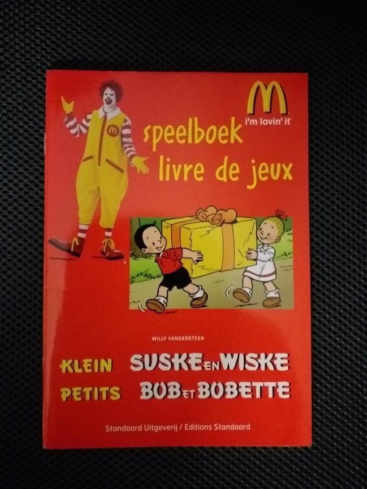 KLEIN SUSKE EN WISKE " SPEELBOEK + SPEELBOEK 2"", Boeken, Stripverhalen, Zo goed als nieuw, Meerdere stripboeken, Ophalen of Verzenden