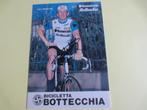 wielerkaart 1982 team bottecchia  rik van linden  signe, Comme neuf, Envoi