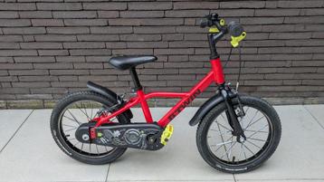 Decathlon Kinderfiets Aluminium + Duwstang - 4-6 jaar/16inch beschikbaar voor biedingen
