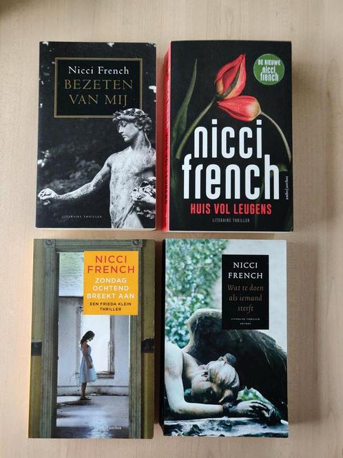 Nicci French, 4 literaire thrillers, Boeken, Thrillers, Zo goed als nieuw, Ophalen of Verzenden
