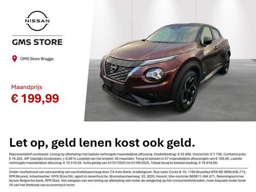 Nissan Juke 1.6 Hybrid 145 N-Connecta uitvoering, Auto's, Nissan, Bedrijf, Te koop, Juke, Airconditioning, Alarm, Bluetooth, Centrale vergrendeling