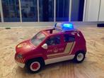 Playmobil Brandweercommandant met dienstwagen met licht en s, Ophalen, Zo goed als nieuw, Complete set